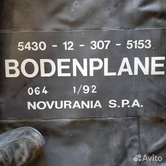 Материал Брезент Неопрен размер 38*14м