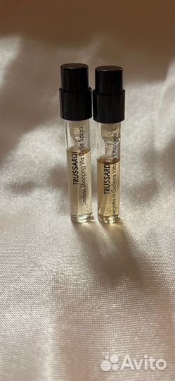 Парфюмерная вода trussardi 2 штуки по 1,5 мл