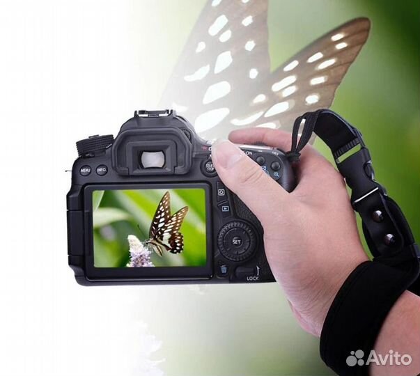 Ремень на запястье руки для камеры Canon, Nikon