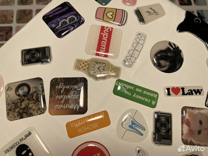 3Д стикеры со своим фото