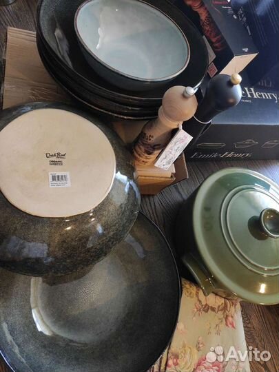 Салатник блюдо 33см(4,5л) Dutch Rose (Нидерланды)