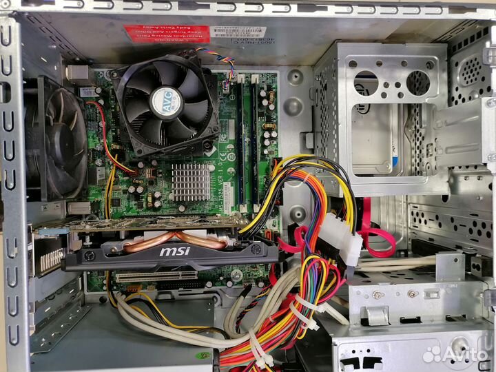 Системный блок Intel Xeon E5450/4Гб озу/SSD128 Гб