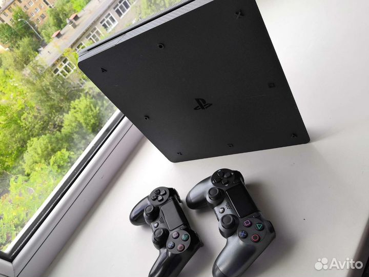 Sony playstation 4 slim 1tb с играми