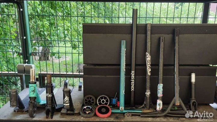 Запчасти для трюкового самоката