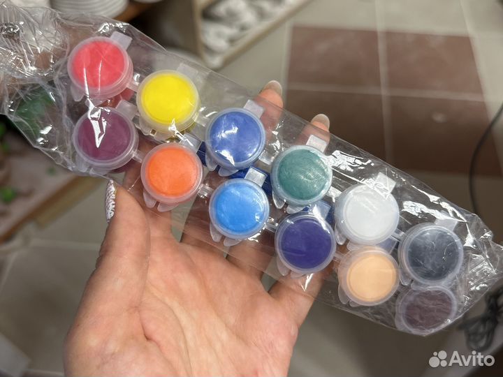 Набор акриловых красок 12 шт
