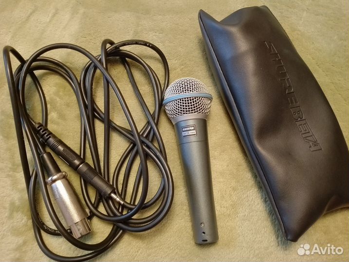 Студийный микрофон shure beta 58A