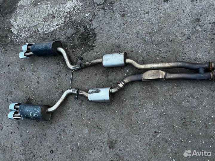 Выхлопная система AMG W220 компрессор