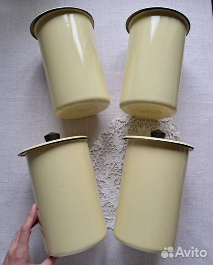 Эмалированная банка СССР