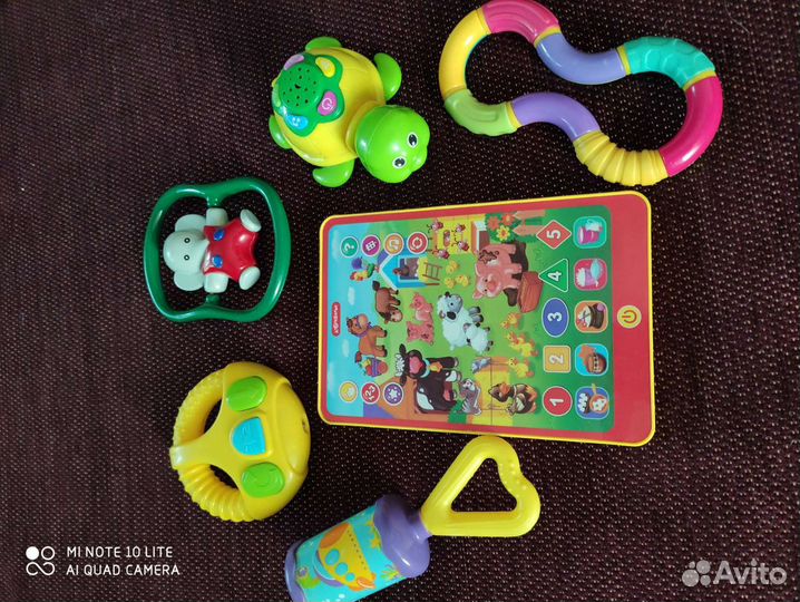 Игрушки пакетом Цифра 2 игрушки для малышей