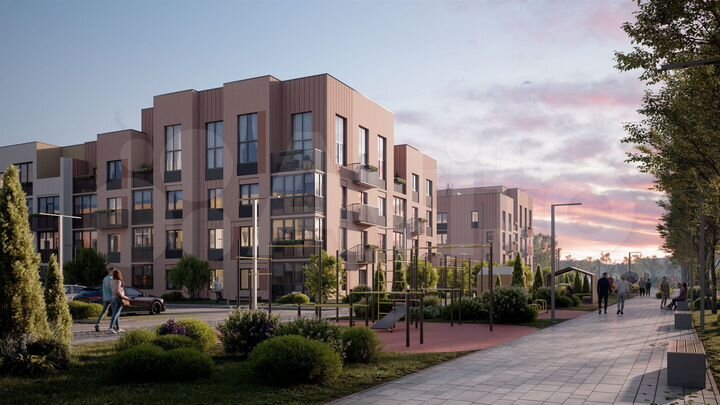 2-к. квартира, 71,1 м², 4/5 эт.