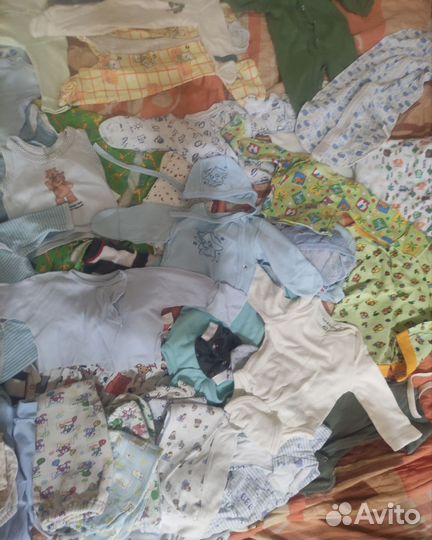 Детские вещи бу от 0 до 6 месяц пакетом