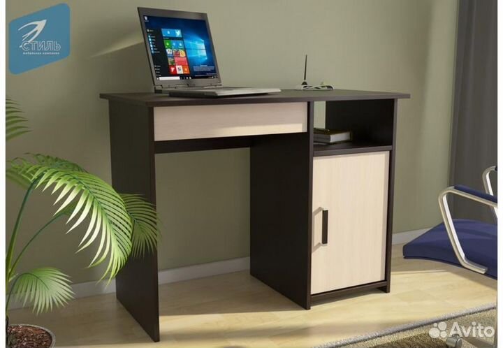 Стол компьютерный лавна 3 Венге, Дуб молочный