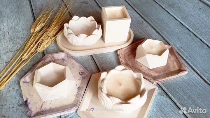 Гипсовые изделия для свечей