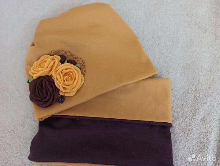 Шапка и снуд для девочки