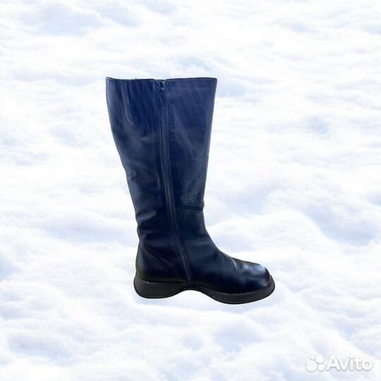 Сапоги зимние из натуральной кожи