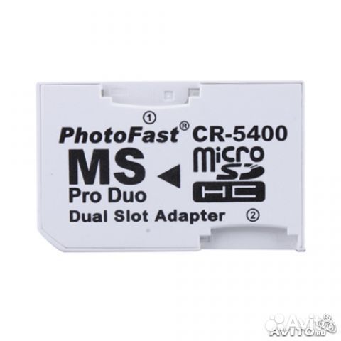Переходник microSD - MS Pro Duo для PSP Sony