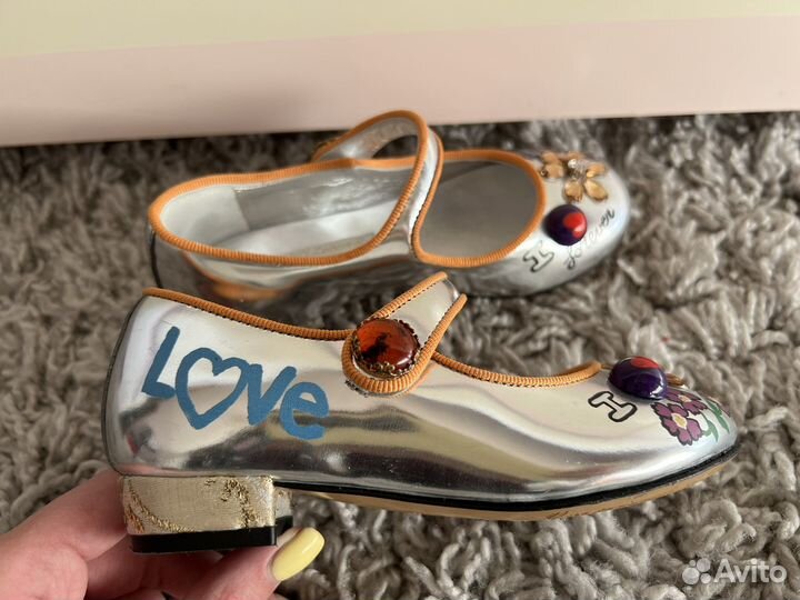 Туфли для девочки Dolce gabbana 26р оригинал