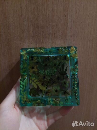 Пепельница из эпоксидной смолы