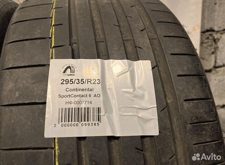 Continental SportContact 6 295/35 R23 94Y