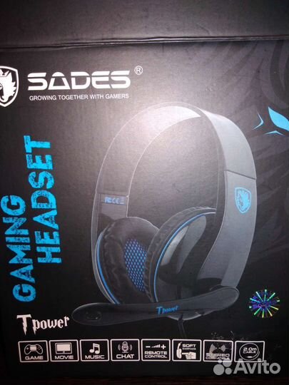 Игровые наушники с микрофоном