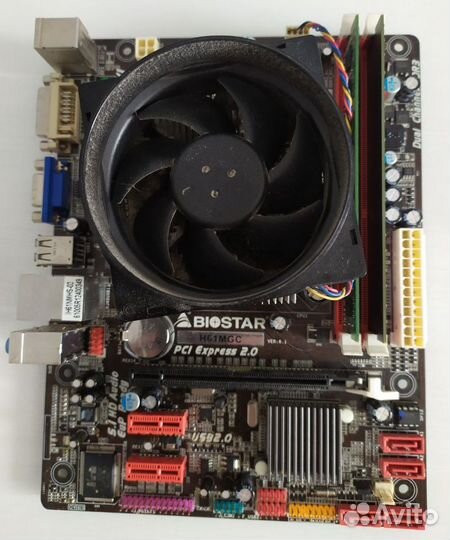 Комплект материнская плата+процессор i3 2100+8Гб