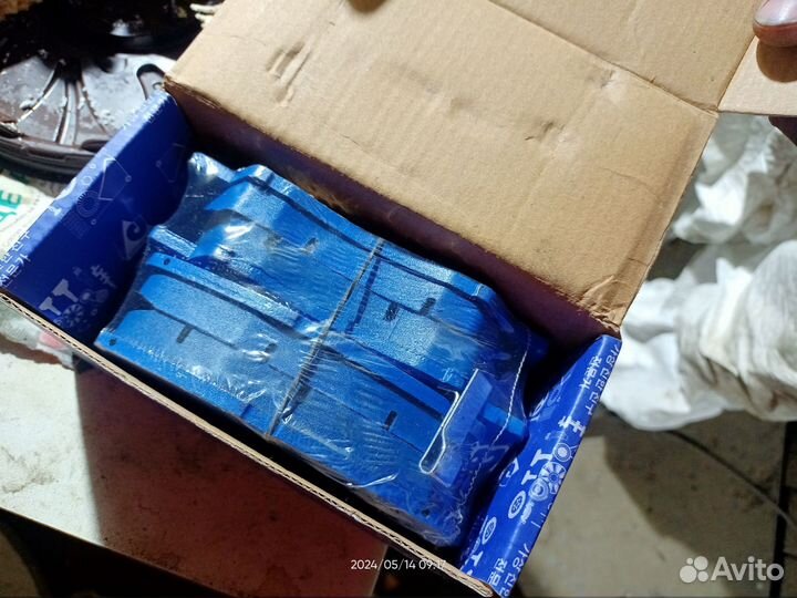 Тормозные колодки передние хендай Солярис