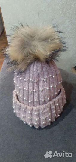 Шапка детская для девочки новая