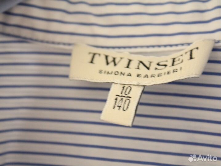 Рубашка для девочек 10 лет 140 см Twinset Италия