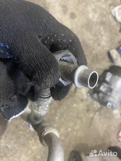 Audi a8 d2 шланги компрессора кондиционера