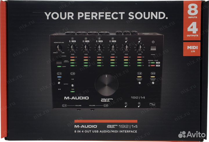 Звуковая карта M-audio 192 14 usb