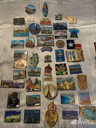 Магниты с разных стран и регионов