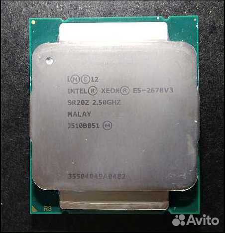 Intel xeon e5-2678v3