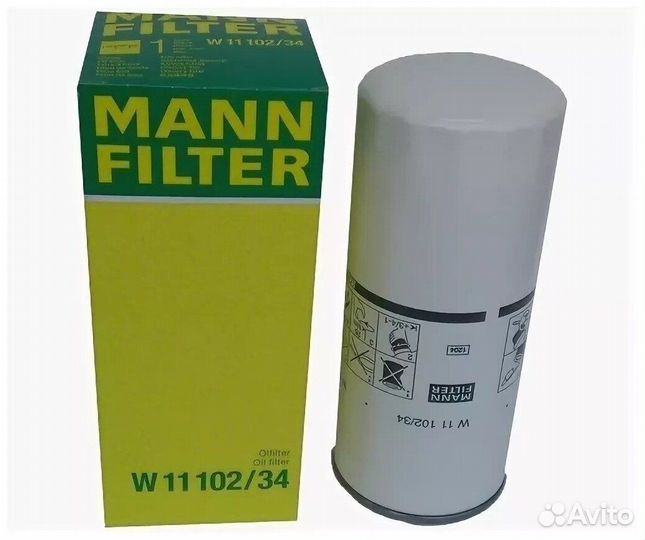 Масляный фильтр Mann Filter W11025