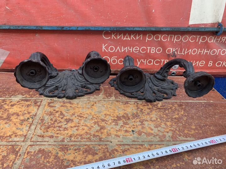 Подсвечник каслинское литьё 2 штуки