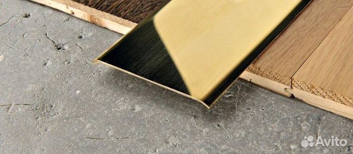 Полоса латунь полированная, вставка