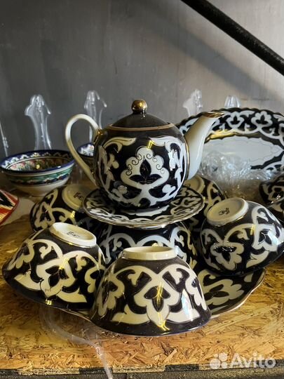 Сервиз чайный фарфор
