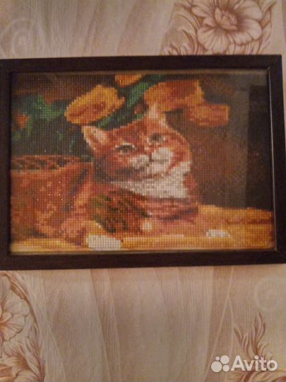 Алмазная вышивка готовая работа