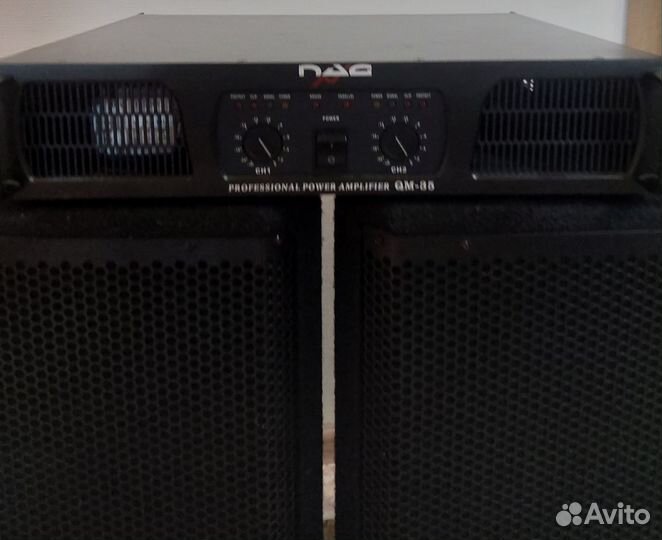 Калонки +усилитель