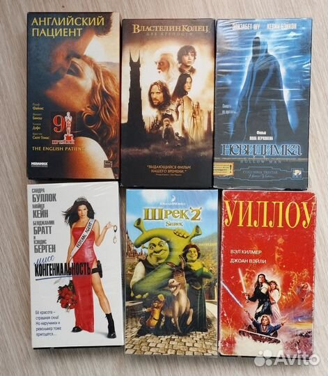 Видео кассеты, фильмы