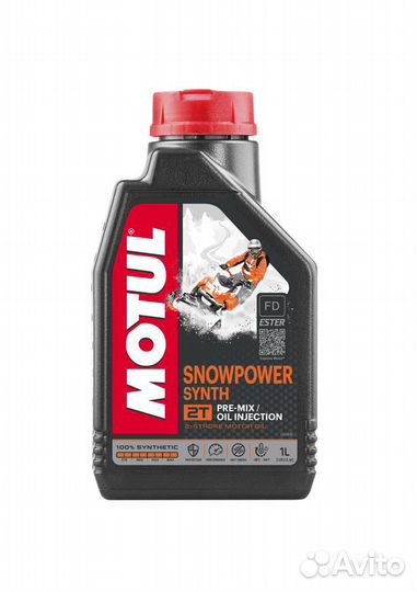 Масло motul SnowPower Synth 2T, 1л