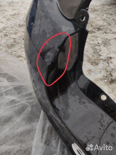 Задний бампер LADA granta fl