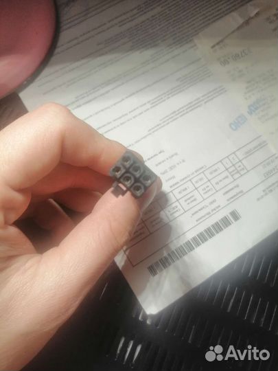 Переходник для видеокарты на 6 pin