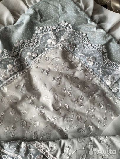 Конверт одеяло на выписку для мальчика