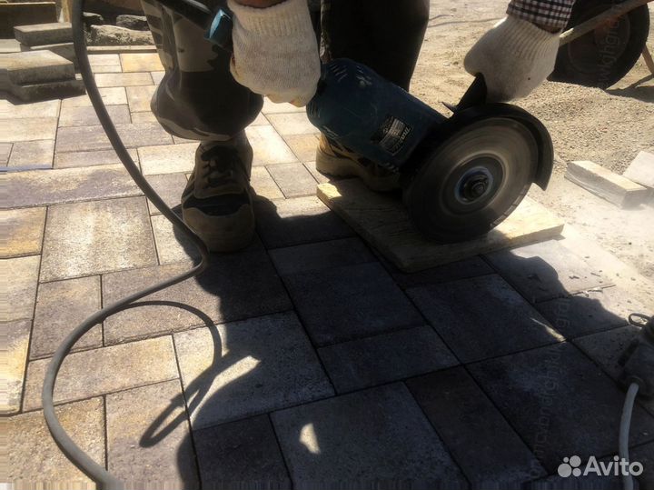 Тротуарная плитка # Визуализация бесплатно