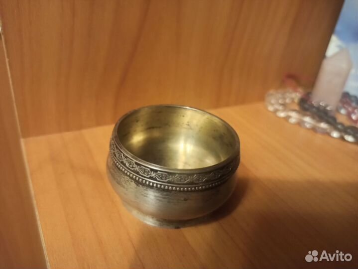 Солонка серебро СССР