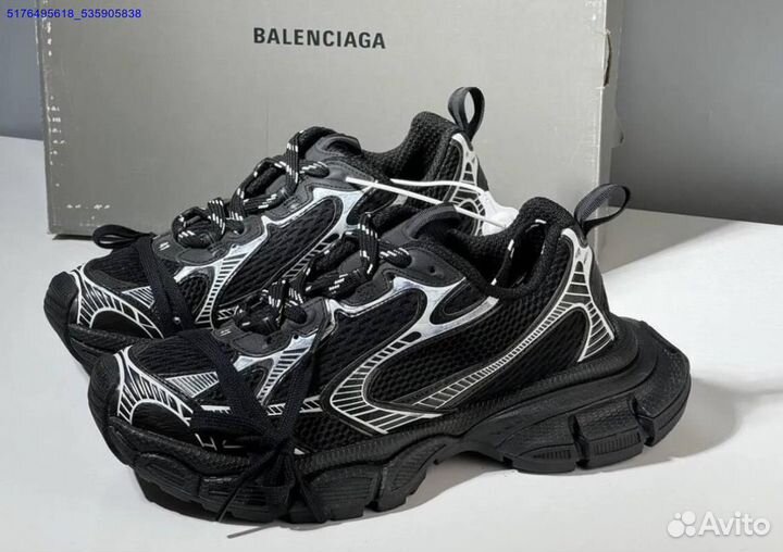 Кроссовки Balenciaga 3xl black-white (Арт.18768)