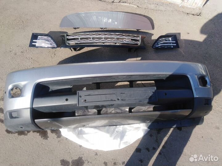 Range rover sport бампер рестайлинг 2009-13 г