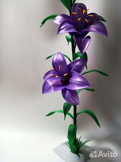 Ростовые цветы светильники из изолона