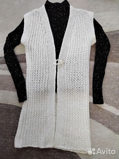 Жилет шерстяной, свитер женский, шерстяной