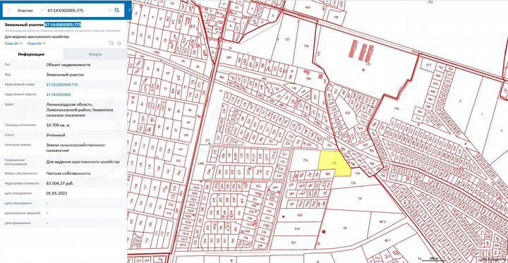 Участок 2,15 га (СНТ, ДНП)